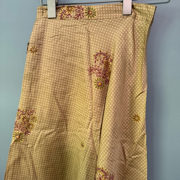 Junglee Billee Boho Silk Reversible Wrap Maxi Skirt India. NWT. One Size - Picture 14 of 16